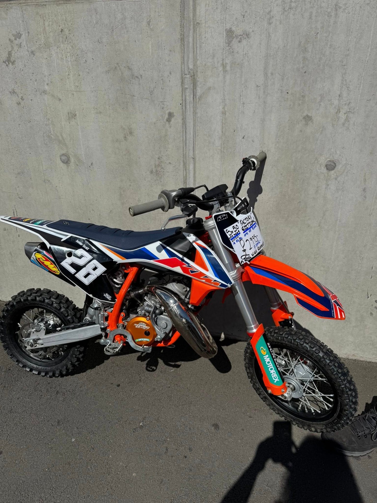 Absolute mints Sx 50 22 👦 👧🏻 13 hours on from brand new very little use ! Original Factory bike £2995 Be quick this will fly out !