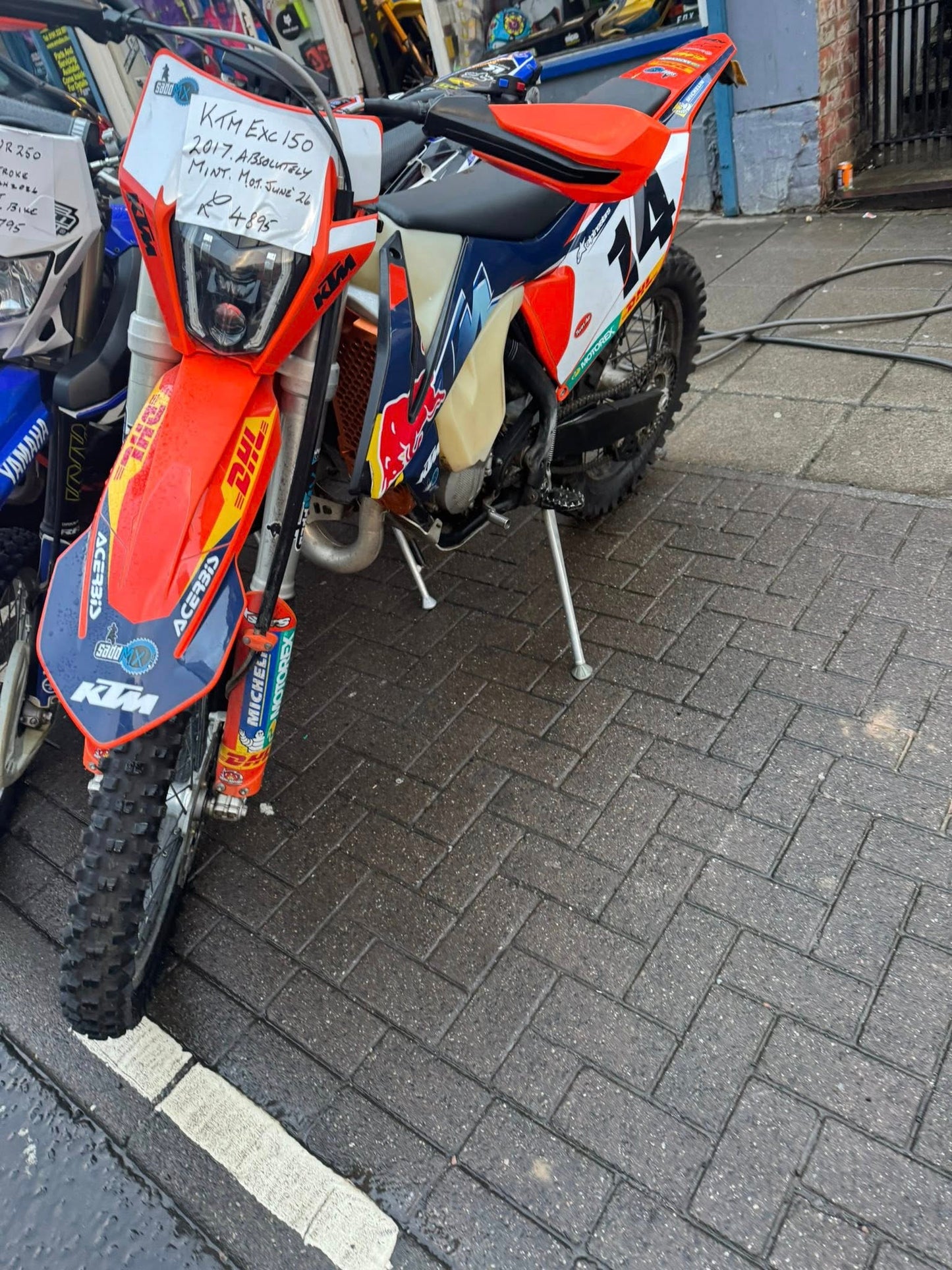 150 exc road and enduro 17 model