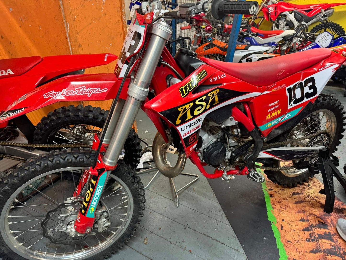 GAS GAS125 22 💥 just in 2 stroke