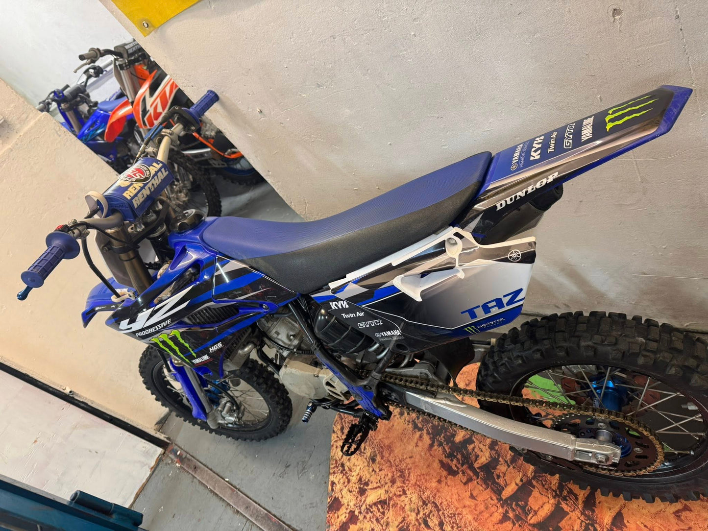 Monster 👹 machine Yz 85 Talon wheels flexi levers £2895 Small wheel Private sale See less