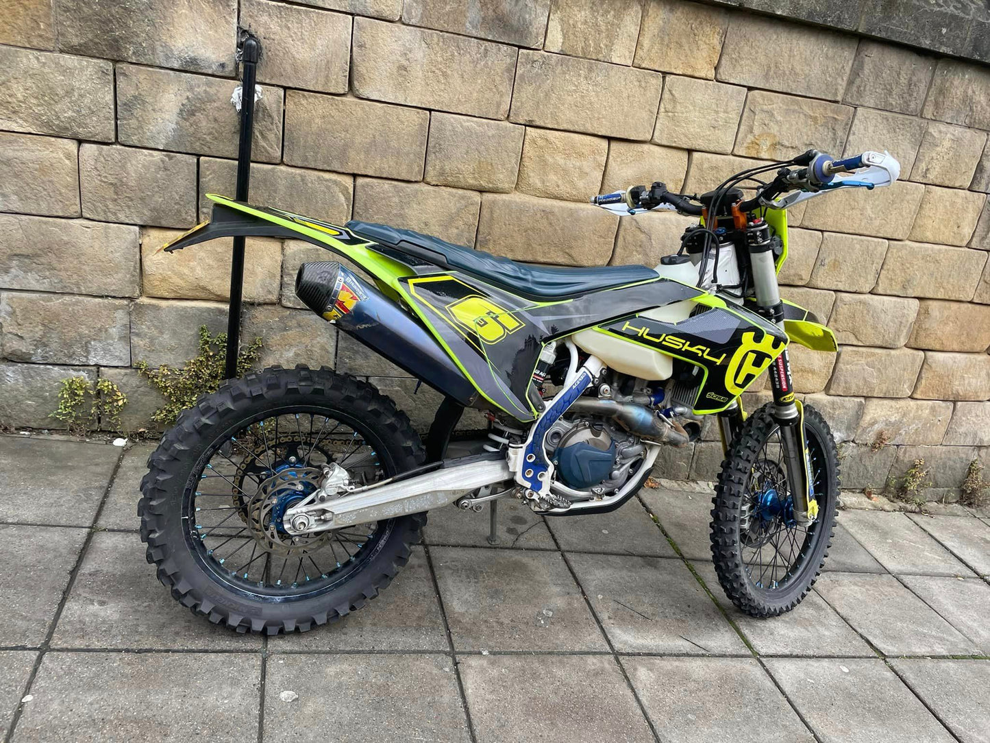 Road legal enduros in stock new in  Husky yellow TE 450 19 now £4800 was £5000 See description below on others in photos