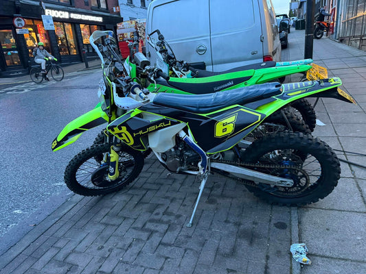 HUSKY 450 2019 NOW £4700 WAS £4900 ROAD ENDURO WITH LOG BOOK