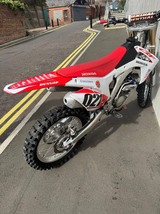 Crf250 17 twin pipe rad braces loads of extras fast 4/  £3795