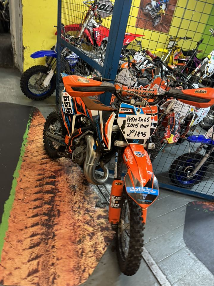 SX 65 15 GEARED KIDS BIKE