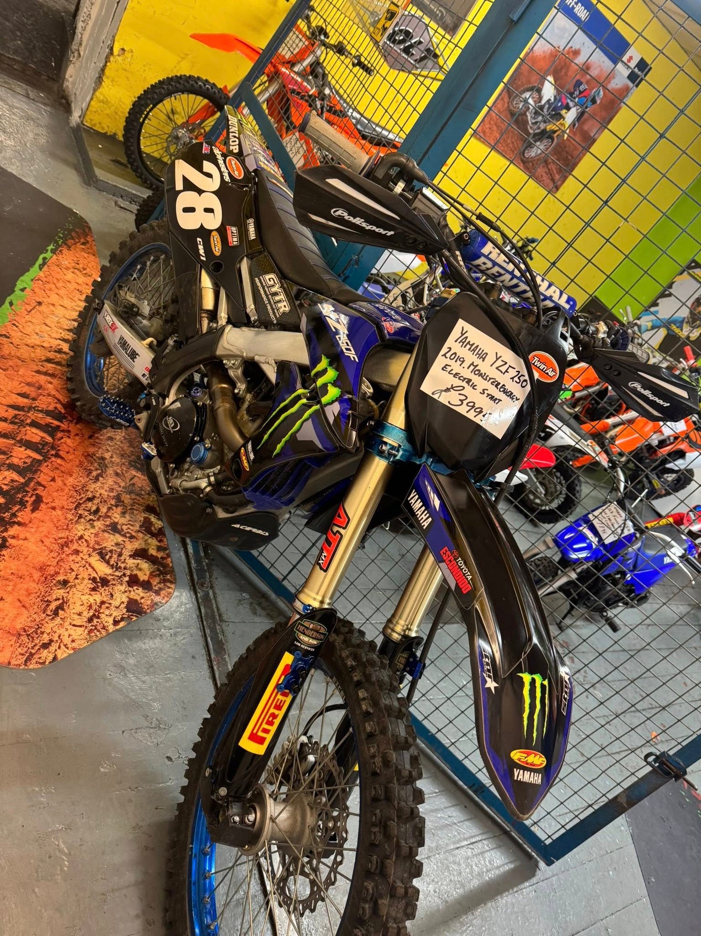 Yzf 250 19  monster rep £3995 immaculate bike throughout