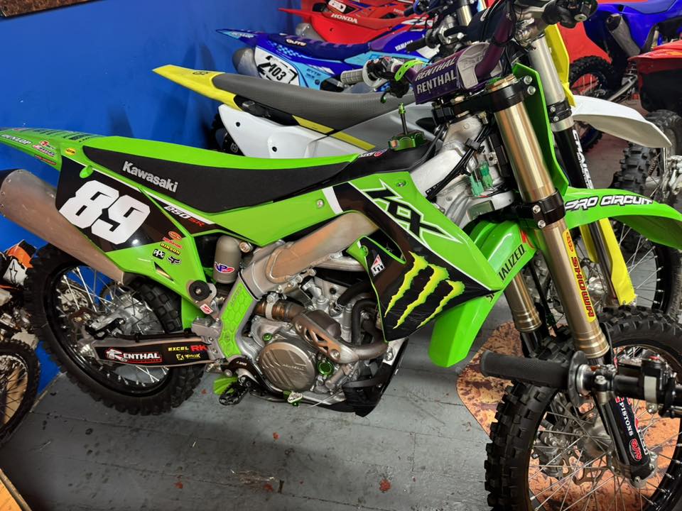 kxf250 22 £4295 £100 off bike price, 4 stroke,