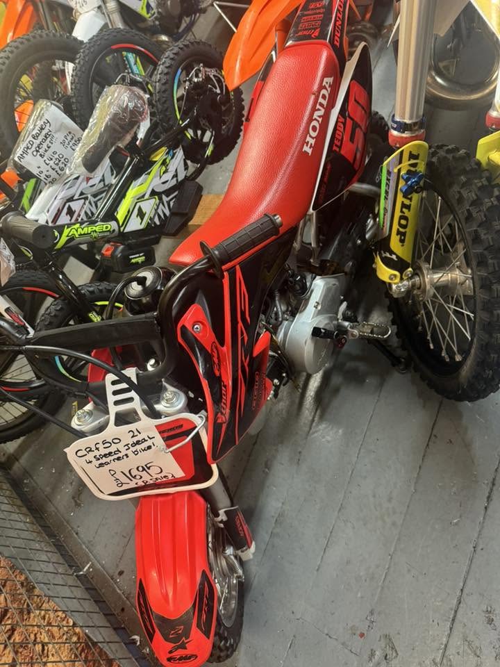 crf50 4 speeed fun kids bike
