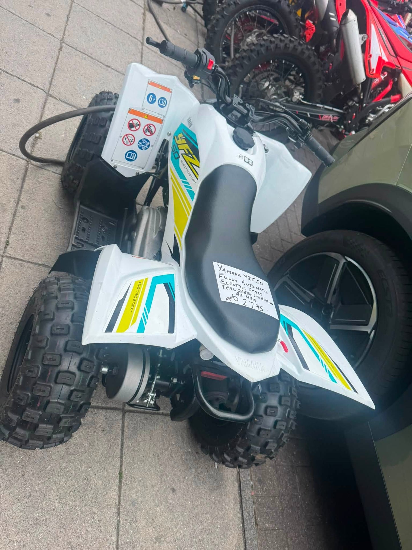 yfm 50 kids quad bike