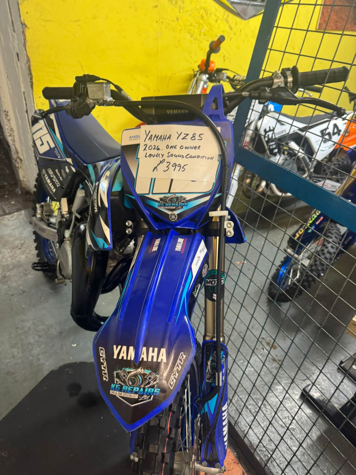 YZ85 26 LOVLEY CLEAN BIKE SAVERS CLUB AVA
